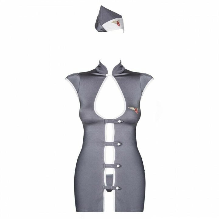 OBSESSIVE-AIR-STEWARDESS-GREY-DRESS-UP-DISFRAZ-MARBELLA