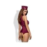 OBSESSIVE-AIR-STEWARDESS-PLUM-CORSET-DRESS-UP-DISFRAZ-MARBELLA