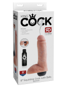 King Cock 8 Ejaculating Dildo