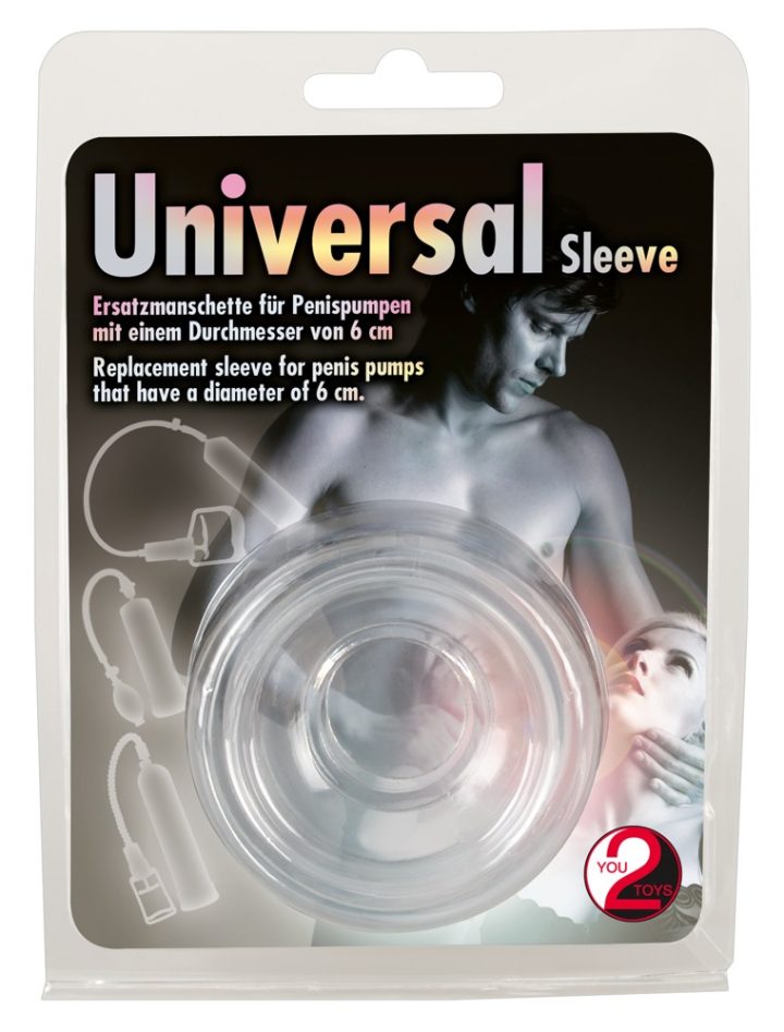 UNIVERSAL SLEEVE CLEAR FOR MENS PUMPS