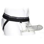 Perfect Fit ZORO Hollow Strap On Clear 15cm