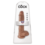 King Cock with Balls 10"