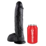 King Cock with Balls 10"