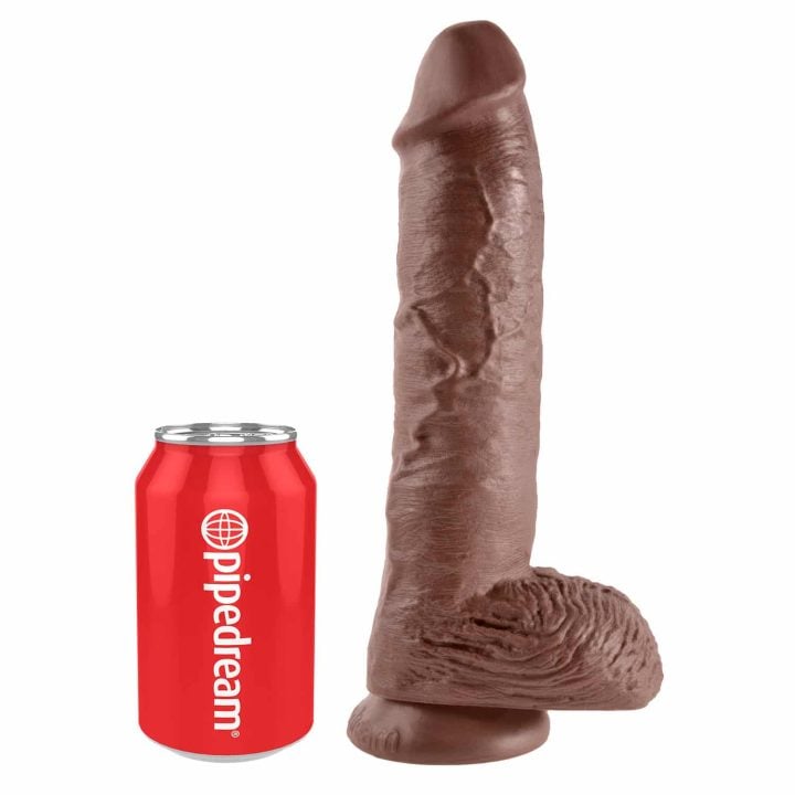 King Cock with Balls 10"