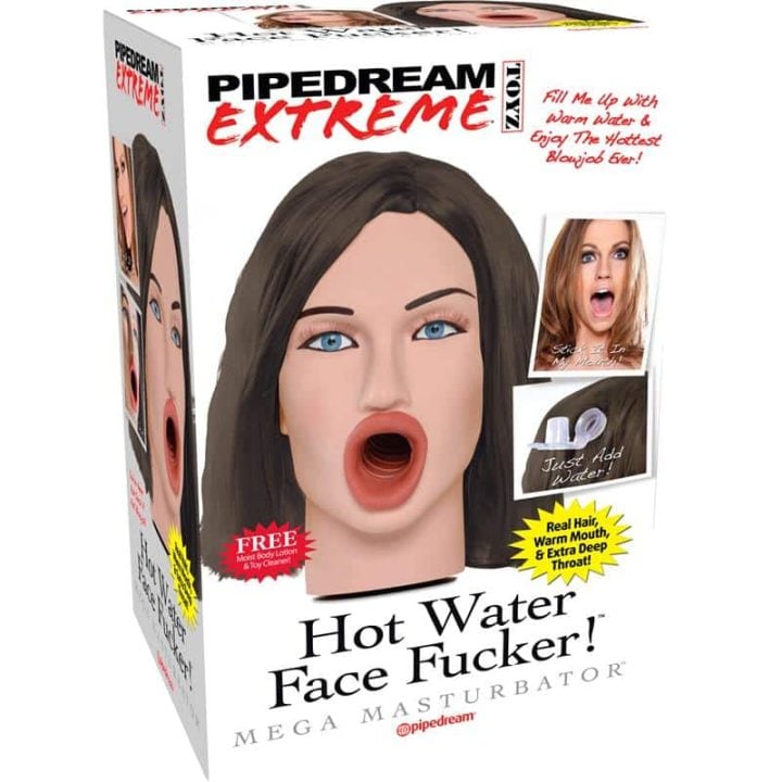 Pipedream extreme hot water face fucker