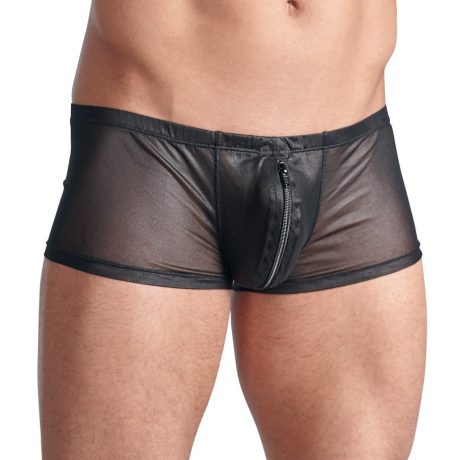 SVENJOYMENT MESH BOXER WITH ZIP POUCH