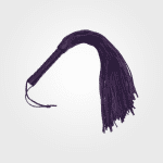 Large Purple Leather Flogger