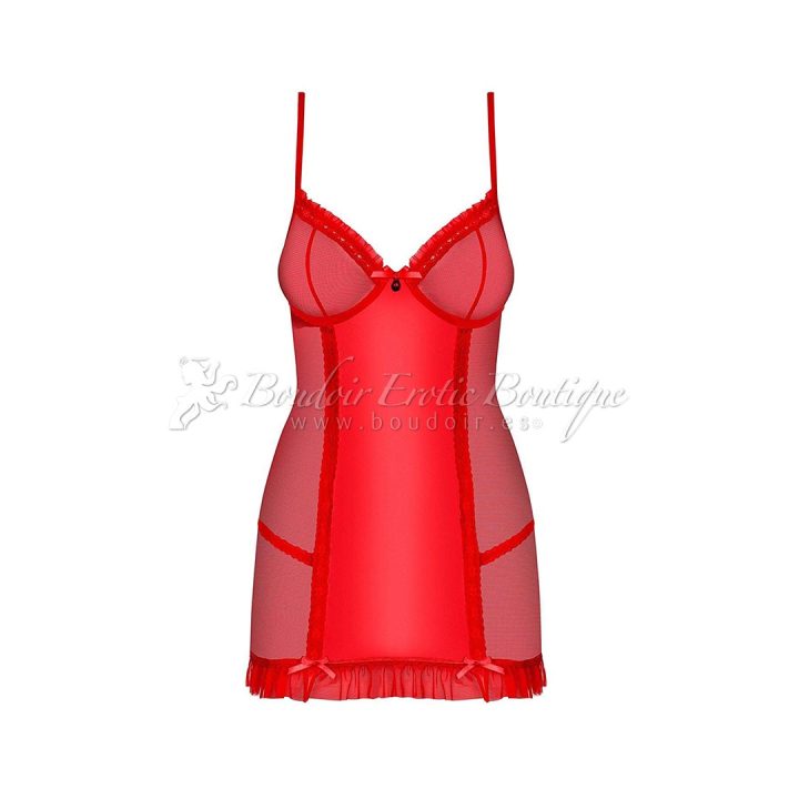 sexy conjunto rojo