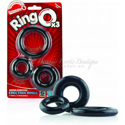 3 Silicone Cock Rings