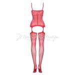 lace bodystocking back