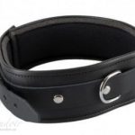 Zado Wide Leather Collar with D-Ring