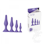 Mai Kit Anal de 4 Tapones con Ventosas