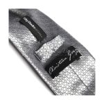 Corbata plateada 50 sombras de Grey