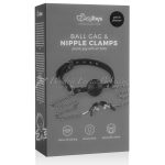 Ball Gag Nipple Clamps