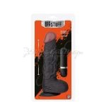 bigstuff vibration dildo black 23 cm