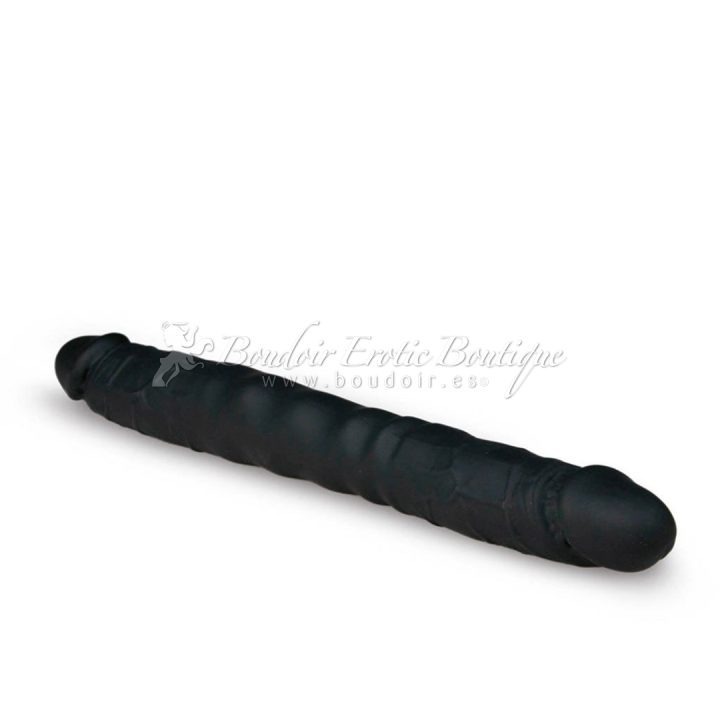 Consolador Doble Negro 30 cm