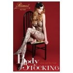 black fishnet bodystocking