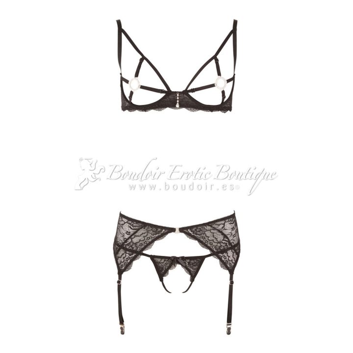 3 piece lingerie set