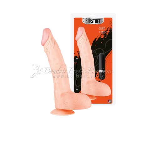 bigstuff vibration dildo flesh 28 cm