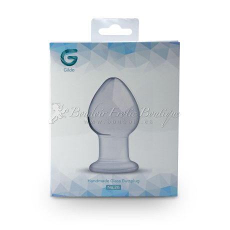 glass buttplug gildo