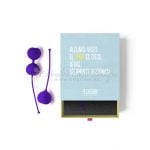 Kegel Balls Lollipop Kit purple