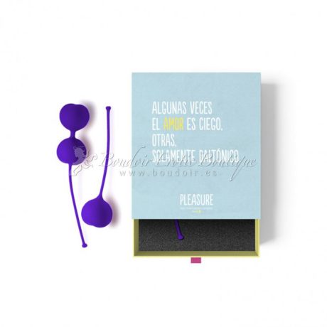 Kegel Balls Lollipop Kit morado