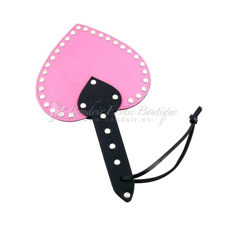 Leather Heart Paddle