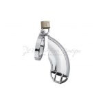 Metal Cock Cage with Padlock