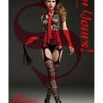 Open Bodystocking with Lace Rimes