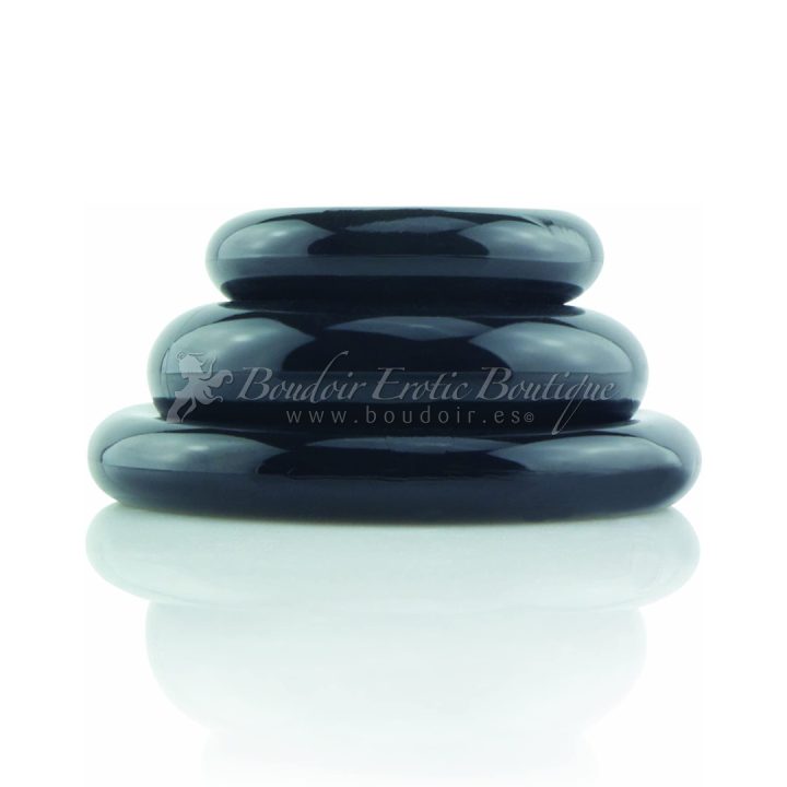pack 3 anillos de silicona para el pene