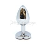 Silver Anal Plug