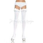 White Opaque Stockings
