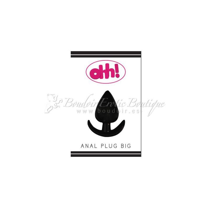 anal plug large black