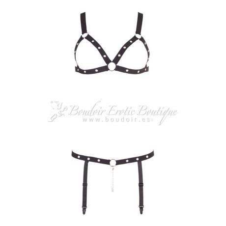 strap bikini black