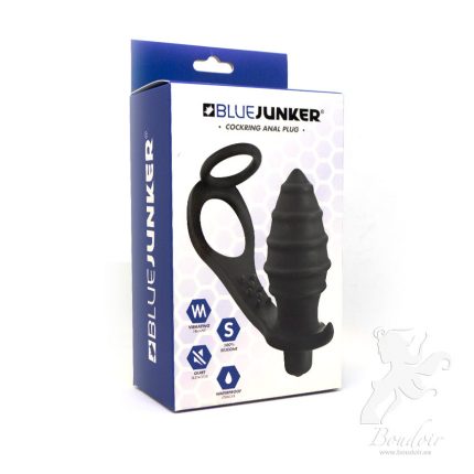 blue junker cock ring anal plug