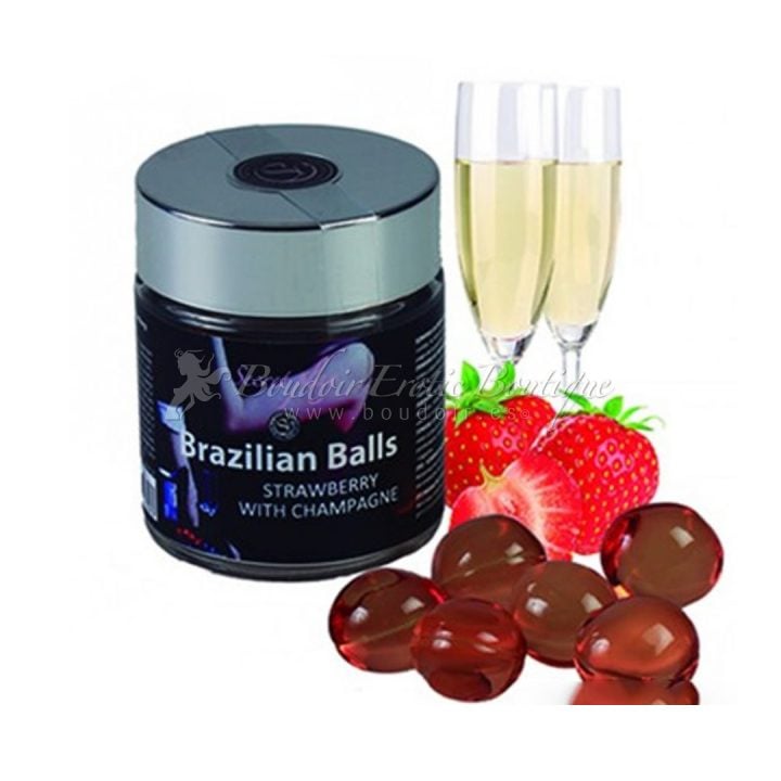 Brazilian Cava Strawberry Balls