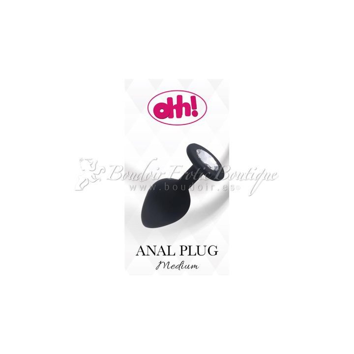 butt plug m black