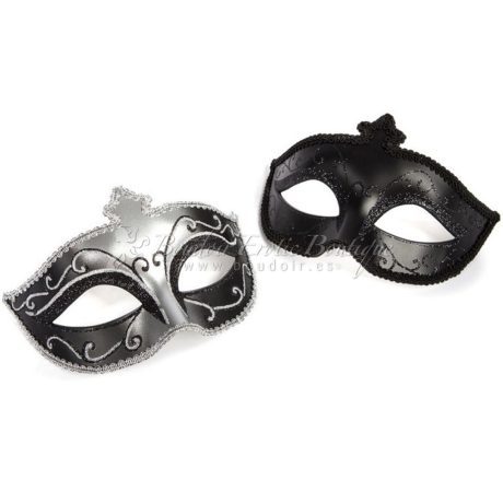 dos máscaras cincuenta tonos de gris