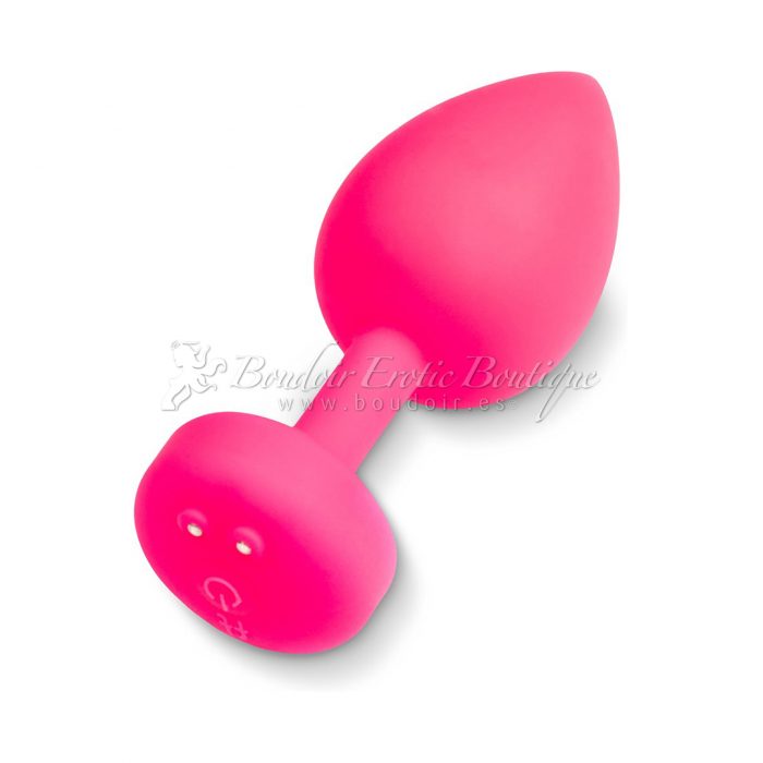 anal vibrator plug neon pink