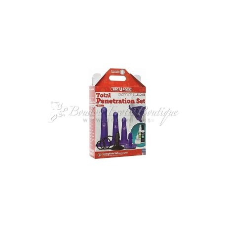 Vac-U-Lock Platinum Total Penetration Strap On Kit