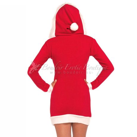 red christmas set back hood