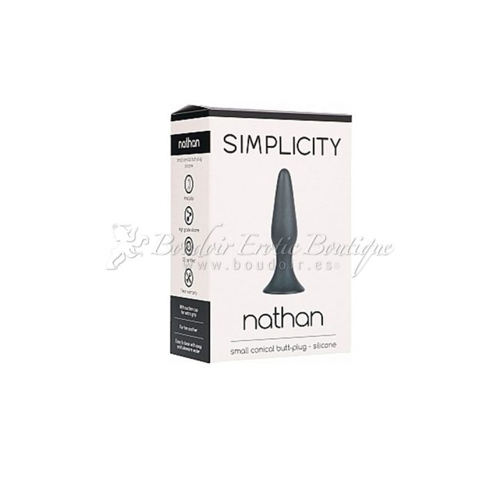 Nathan Silicone Anal Plug