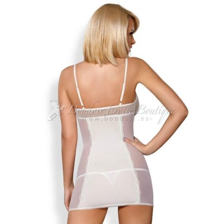 Chemise blanco Tanga espalda