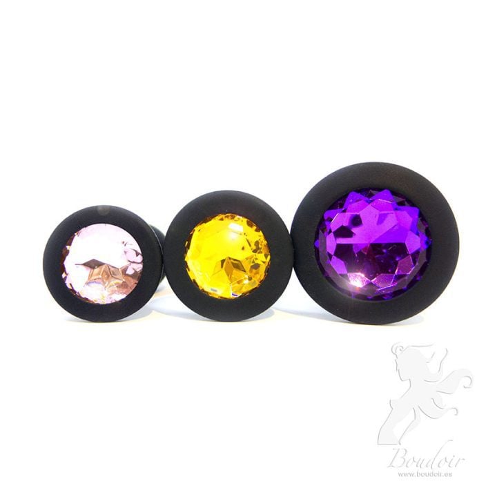 crystal anal plugs set