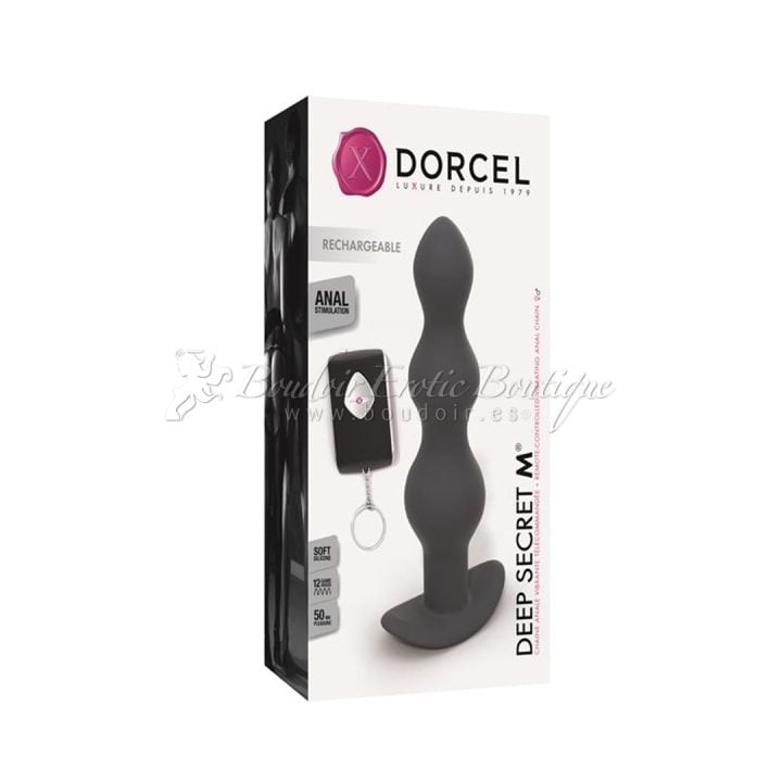 Deep Secret Vibrating Anal Plug Remote Control