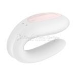 SATISFYER DOUBLE JOY APP WHITE