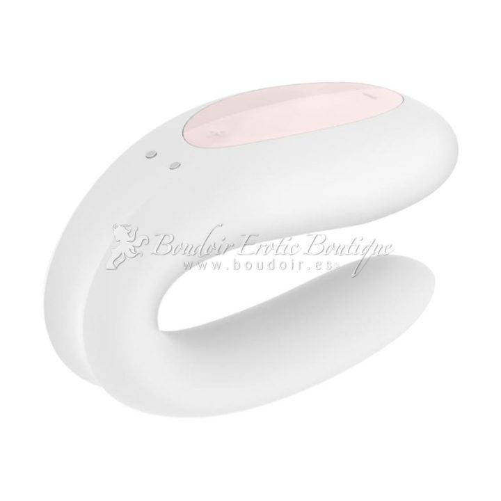 SATISFYER DOUBLE JOY APP WHITE