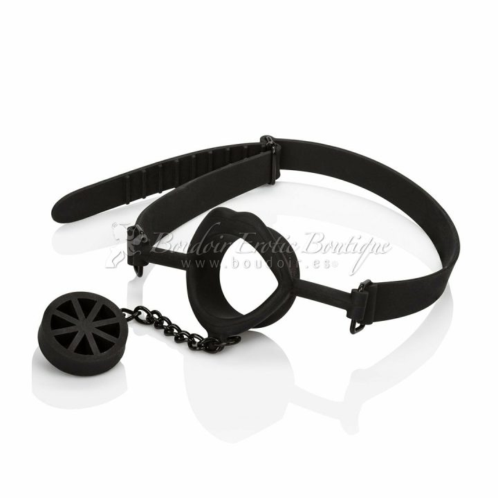 Silicone Stopper Gag black