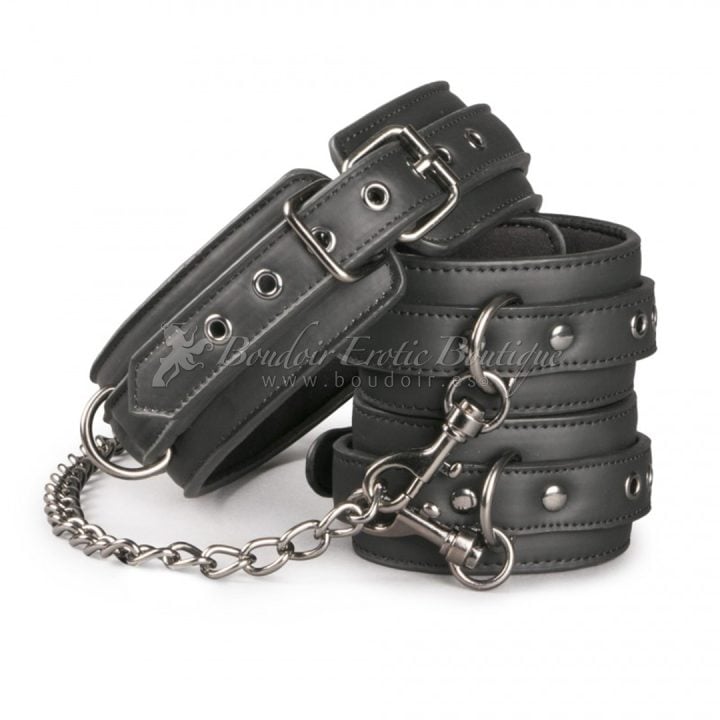 Collar Wrist Cuffs bondage kit