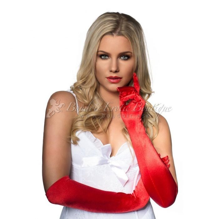 opera red gloves